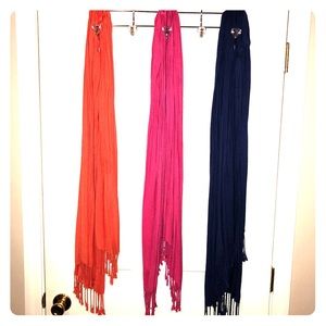 Set of three scarves